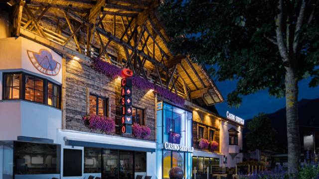 Casino Seefeld bei Nacht - Tre.CULINARIA